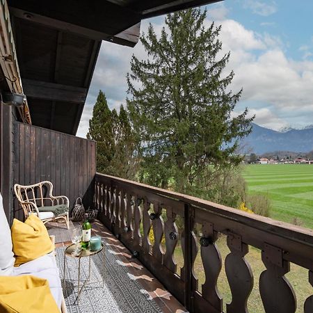 Ferienwohnung Panoramablick - Alpenmagie Suites Oberaudorf Kültér fotó