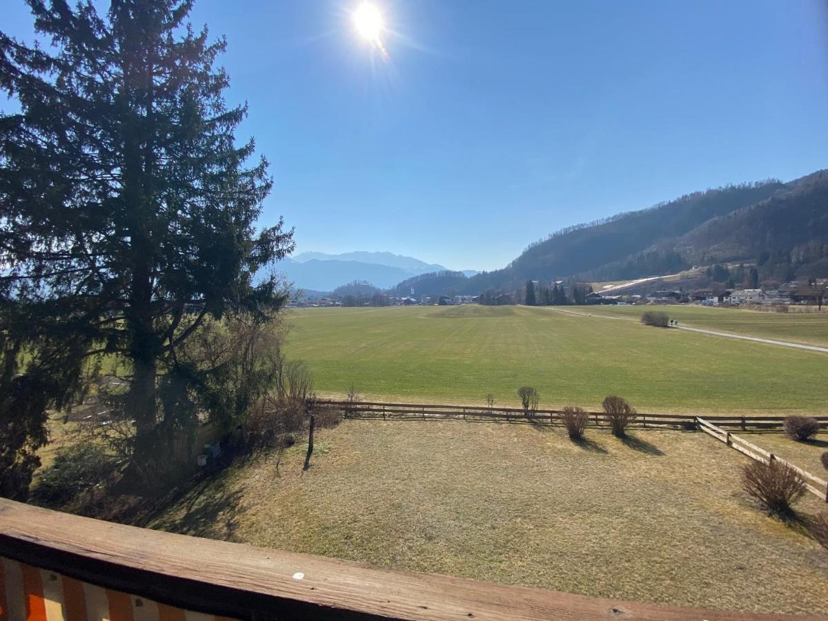 Ferienwohnung Panoramablick - Alpenmagie Suites Oberaudorf Kültér fotó